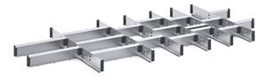 24 Compartment Steel Divider Kit External 1300W x 650 x 75H Bott Cubio Steel Divider Kits 24/43020746 Cubio Divider Kit ETS 13675 24 Comp.jpg
